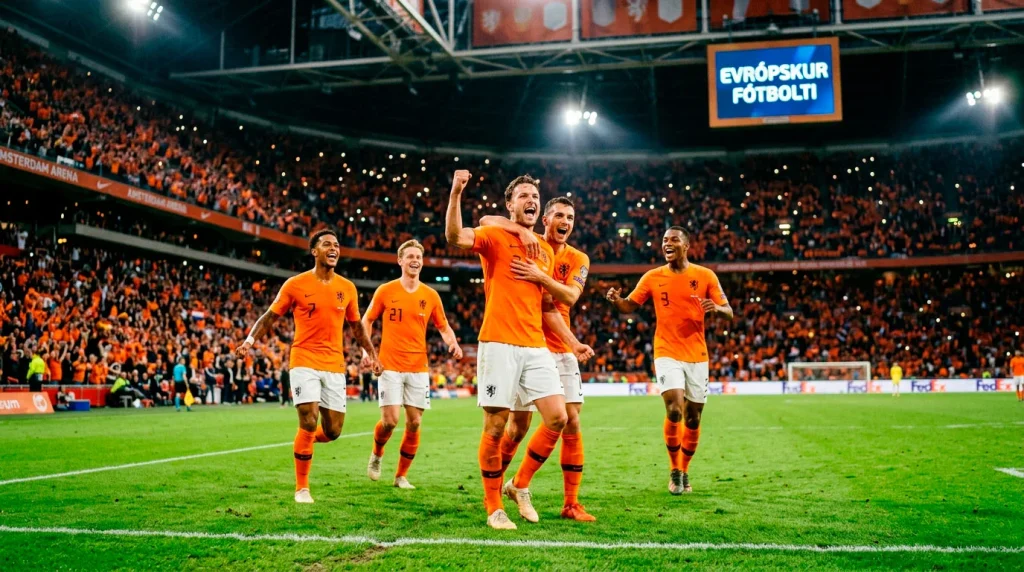 Hollenska landsliðið á Heimsmeistarakeppninni 2026 — riðill F og sænska áskorunin