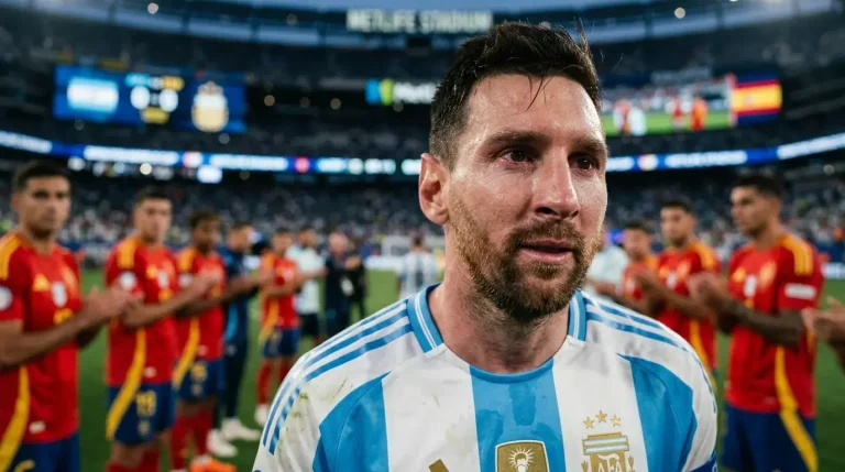 Messi kvaddi í New Jersey — og sagan sem ég ætla að segja er ekki um tapið