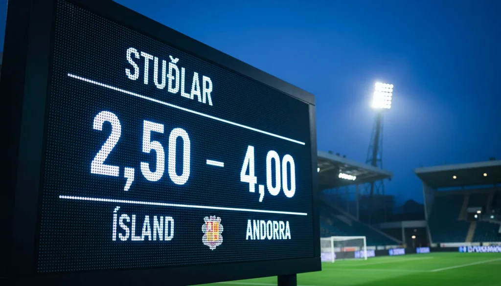 Stuðlayfirlit og veðmálagreining fyrir Heimsmeistarakeppnina 2026